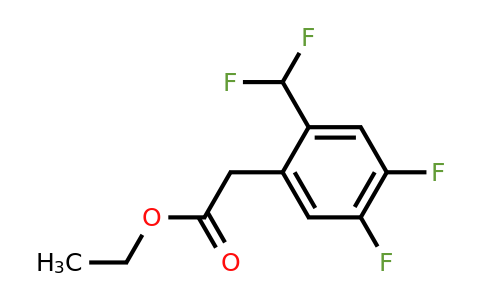 1806270-20-1 | Ethyl 4,5-difluoro-2-(difluoromethyl)phenylacetate