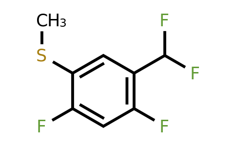 1806270-51-8 | 2,4-Difluoro-5-(difluoromethyl)thioanisole