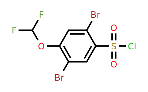 1806270-54-1 | 2,5-Dibromo-4-(difluoromethoxy)benzenesulfonyl chloride