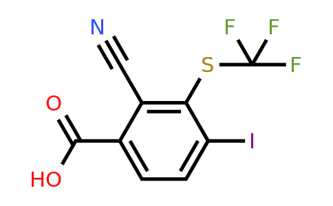 1806270-64-3 | 2-Cyano-4-iodo-3-(trifluoromethylthio)benzoic acid