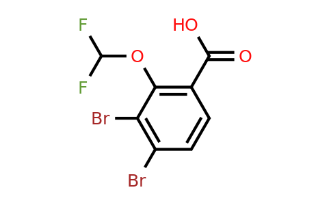 1806270-85-8 | 3,4-Dibromo-2-(difluoromethoxy)benzoic acid