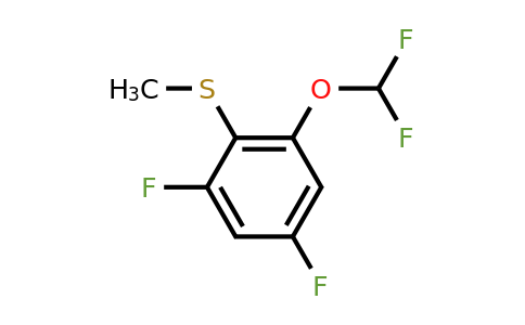 1806270-89-2 | 2,4-Difluoro-6-(difluoromethoxy)thioanisole
