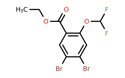 1806270-92-7 | Ethyl 4,5-dibromo-2-(difluoromethoxy)benzoate