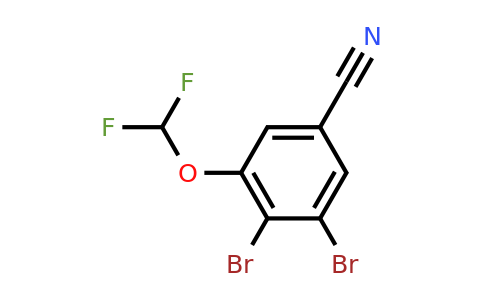 1806271-09-9 | 3,4-Dibromo-5-(difluoromethoxy)benzonitrile