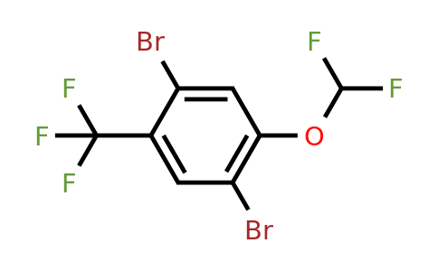 1806271-20-4 | 2,5-Dibromo-4-(difluoromethoxy)benzotrifluoride