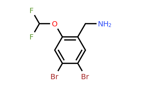 1806271-23-7 | 4,5-Dibromo-2-(difluoromethoxy)benzylamine