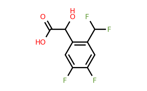 1806271-29-3 | 4,5-Difluoro-2-(difluoromethyl)mandelic acid