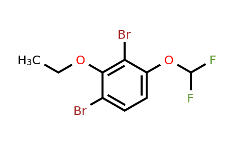 1806271-57-7 | 1,3-Dibromo-4-difluoromethoxy-2-ethoxybenzene