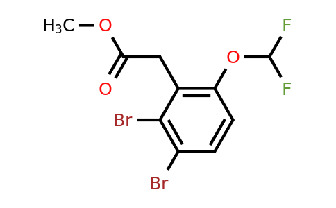 1806271-84-0 | Methyl 2,3-dibromo-6-(difluoromethoxy)phenylacetate