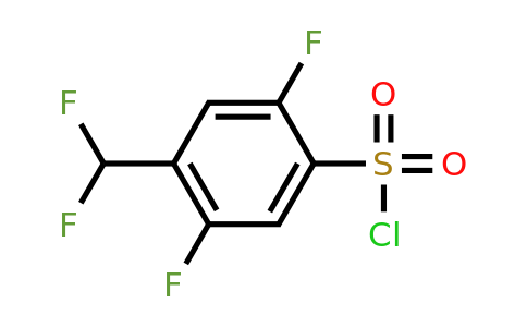 1806271-85-1 | 2,5-Difluoro-4-(difluoromethyl)benzenesulfonylchloride