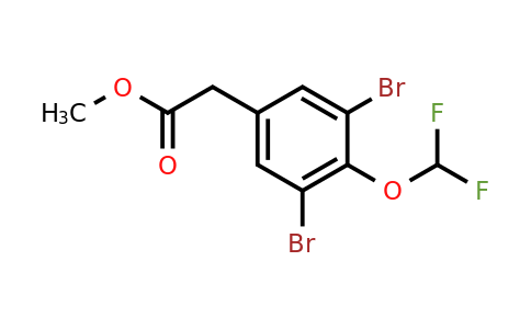 1806271-91-9 | Methyl 3,5-dibromo-4-(difluoromethoxy)phenylacetate