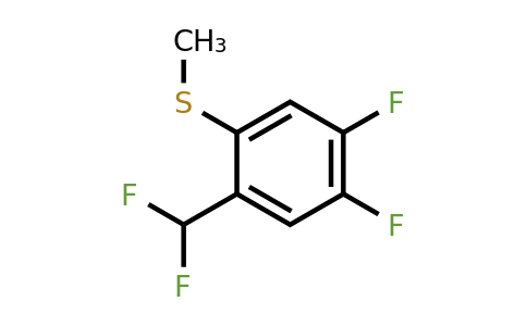 1806271-93-1 | 4,5-Difluoro-2-(difluoromethyl)thioanisole