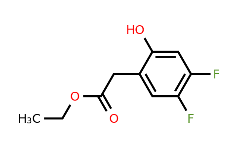 1806272-56-9 | Ethyl 4,5-difluoro-2-hydroxyphenylacetate