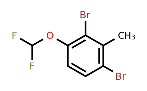 1806272-67-2 | 2,6-Dibromo-3-(difluoromethoxy)toluene