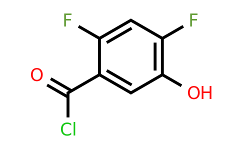 1806273-14-2 | 2,4-Difluoro-5-hydroxybenzoylchloride