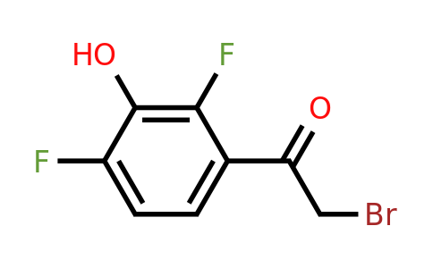 1806273-57-3 | 2',4'-Difluoro-3'-hydroxyphenacyl bromide