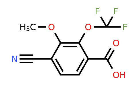 1806273-67-5 | 4-Cyano-3-methoxy-2-(trifluoromethoxy)benzoic acid