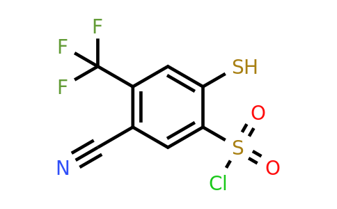 1806273-86-8 | 5-Cyano-2-mercapto-4-(trifluoromethyl)benzenesulfonylchloride