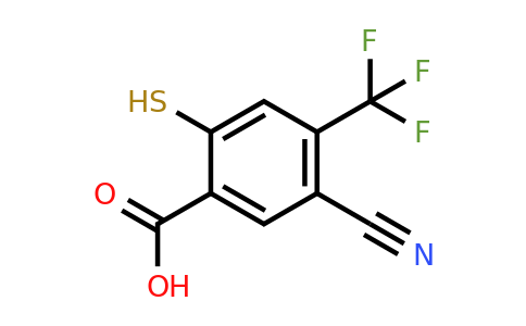 1806273-92-6 | 5-Cyano-2-mercapto-4-(trifluoromethyl)benzoic acid