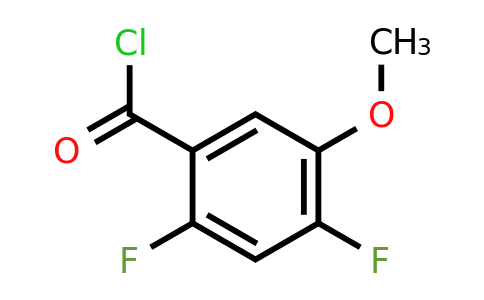 1806273-98-2 | 2,4-Difluoro-5-methoxybenzoylchloride
