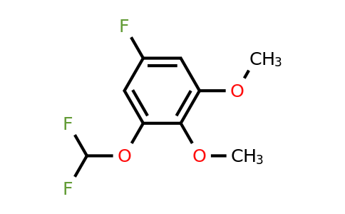 1806274-28-1 | 1-Difluoromethoxy-2,3-dimethoxy-5-fluorobenzene