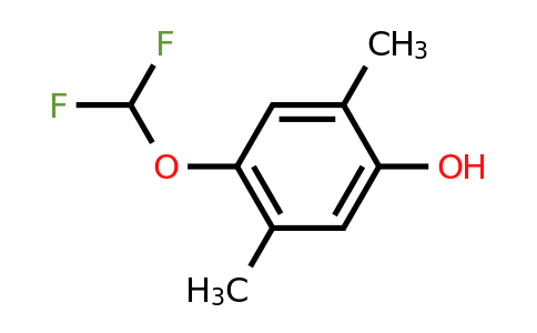 1806274-52-1 | 4-Difluoromethoxy-2,5-dimethylphenol