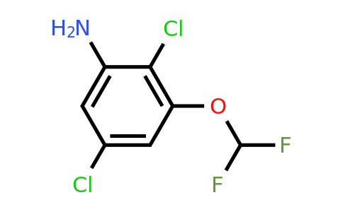1806274-66-7 | 2,5-Dichloro-3-(difluoromethoxy)aniline