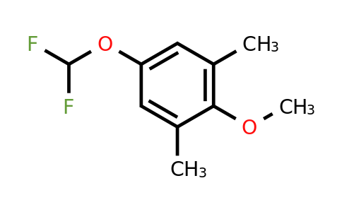 1806274-73-6 | 4-Difluoromethoxy-2,6-dimethylanisole