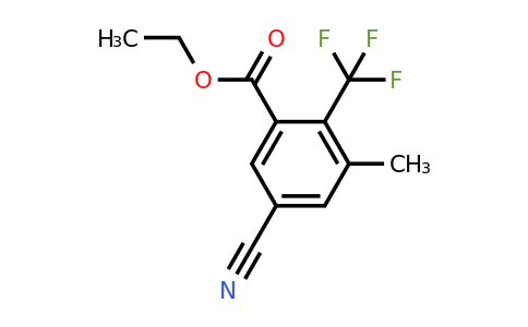 1806274-75-8 | Ethyl 5-cyano-3-methyl-2-(trifluoromethyl)benzoate