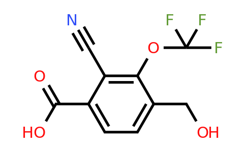 1806275-13-7 | 2-Cyano-4-hydroxymethyl-3-(trifluoromethoxy)benzoic acid