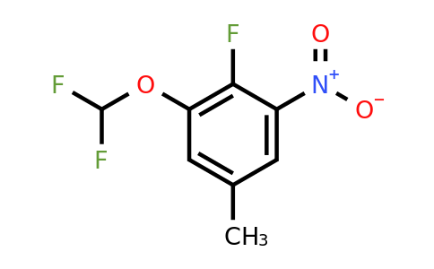 1806275-21-7 | 3-Difluoromethoxy-4-fluoro-5-nitrotoluene