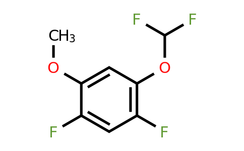 1806275-72-8 | 2,4-Difluoro-5-(difluoromethoxy)anisole
