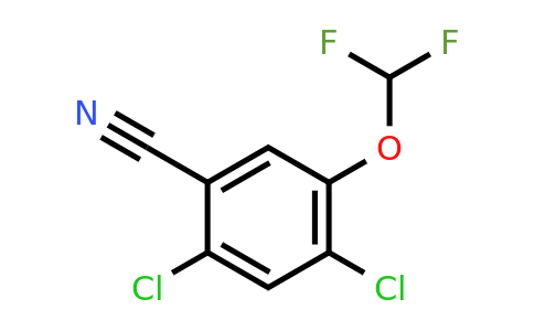 1806275-75-1 | 2,4-Dichloro-5-(difluoromethoxy)benzonitrile