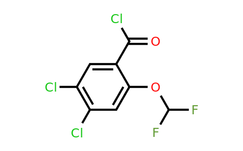 1806275-92-2 | 4,5-Dichloro-2-(difluoromethoxy)benzoylchloride