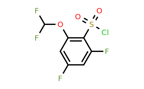 1806275-95-5 | 2,4-Difluoro-6-(difluoromethoxy)benzenesulfonylchloride