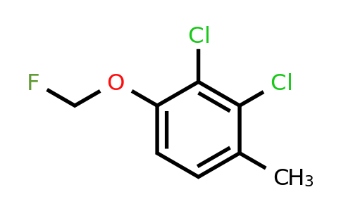 1806276-53-8 | 2,3-Dichloro-4-(fluoromethoxy)toluene