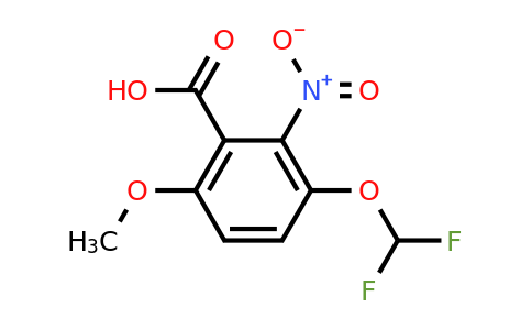 1806277-12-2 | 3-Difluoromethoxy-6-methoxy-2-nitrobenzoic acid