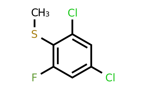 1806277-16-6 | 2,4-Dichloro-6-fluorothioanisole