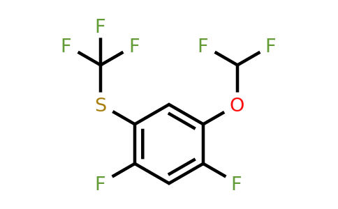 1806277-17-7 | 1,5-Difluoro-2-difluoromethoxy-4-(trifluoromethylthio)benzene