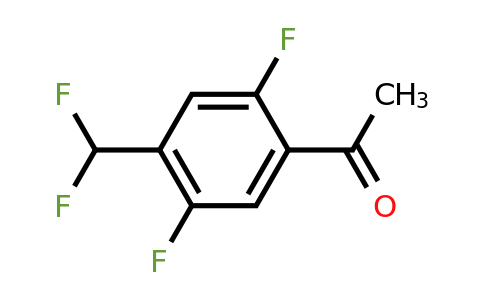 1806277-27-9 | 2',5'-Difluoro-4'-(difluoromethyl)acetophenone