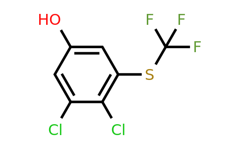 1806277-37-1 | 3,4-Dichloro-5-(trifluoromethylthio)phenol