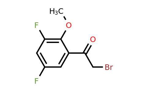 1806277-56-4 | 3',5'-Difluoro-2'-methoxyphenacyl bromide