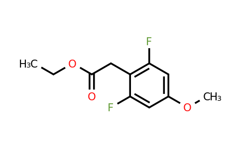 1806277-65-5 | Ethyl 2,6-difluoro-4-methoxyphenylacetate