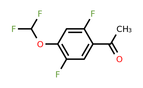 1806277-69-9 | 2',5'-Difluoro-4'-(difluoromethoxy)acetophenone