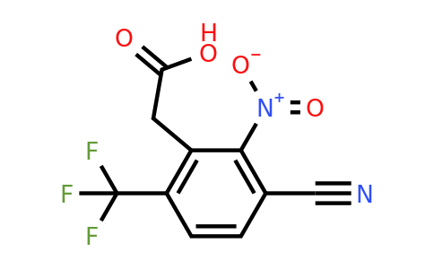 1806278-07-8 | 3-Cyano-2-nitro-6-(trifluoromethyl)phenylacetic acid