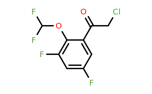 1806278-23-8 | 3',5'-Difluoro-2'-(difluoromethoxy)phenacyl chloride
