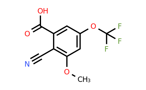 1806278-41-0 | 2-Cyano-3-methoxy-5-(trifluoromethoxy)benzoic acid
