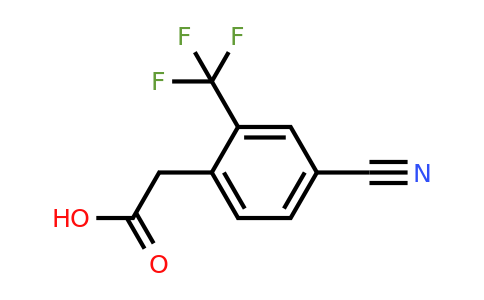 1806279-06-0 | 4-Cyano-2-(trifluoromethyl)phenylacetic acid