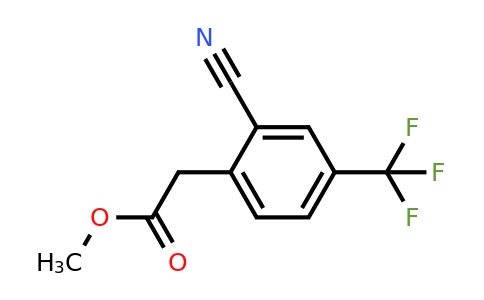 1806279-09-3 | Methyl 2-cyano-4-(trifluoromethyl)phenylacetate