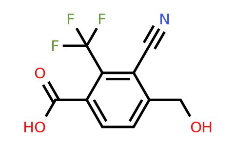 1806279-56-0 | 3-Cyano-4-hydroxymethyl-2-(trifluoromethyl)benzoic acid